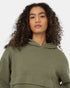 Tentree Women's TreeTerry Seamed Hoodie - Deep Lichen Green