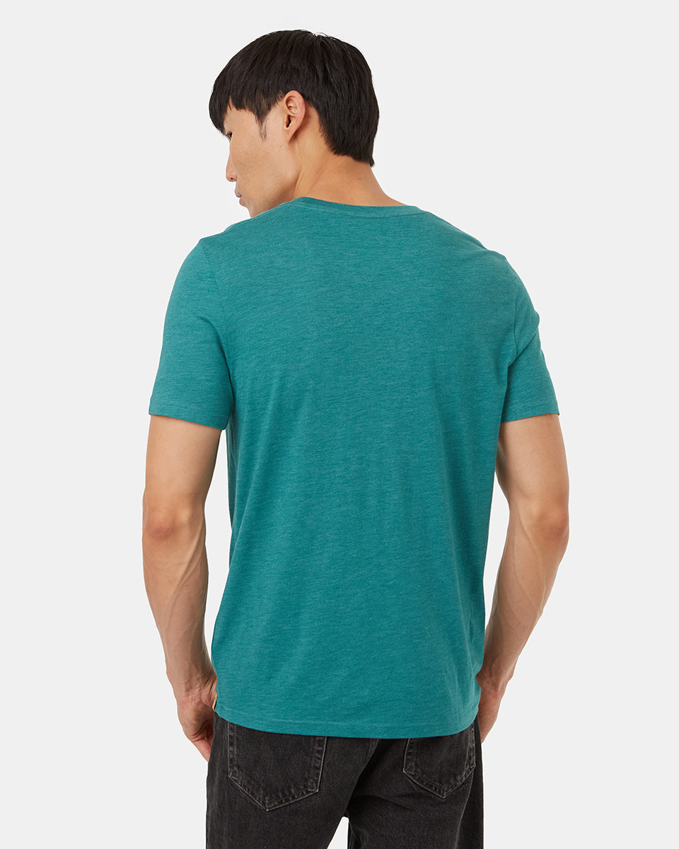 Tentree Men's Juniper T-Shirt - North Sea Heather White