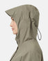 Tentree Women's Nimbus Long Rain Jacket - Deep Lichen Green