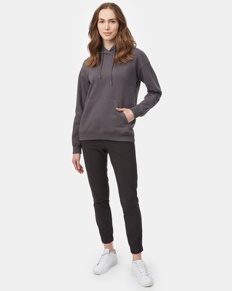 Tentree Women's Recycled Cotton Hoodie - Graphite