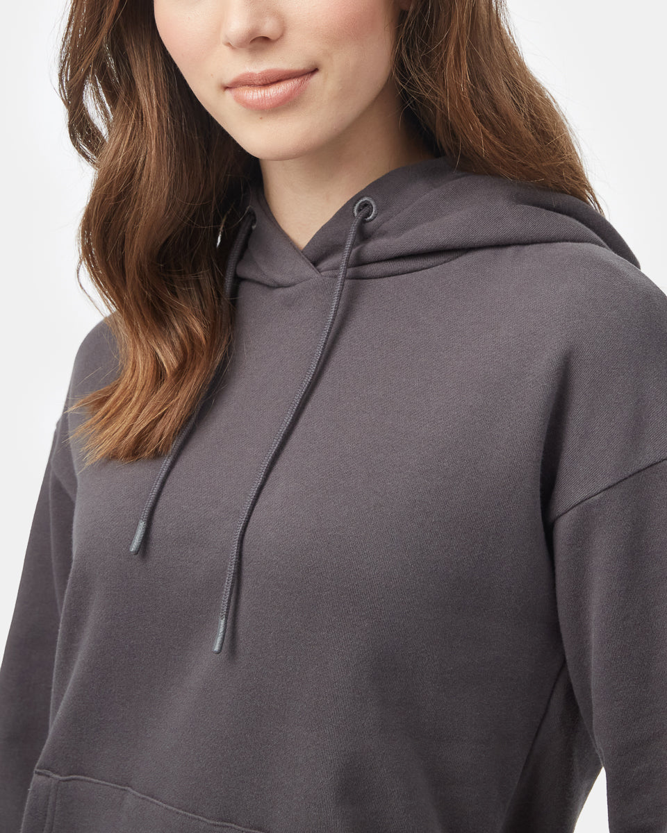Tentree Women's Recycled Cotton Hoodie - Graphite