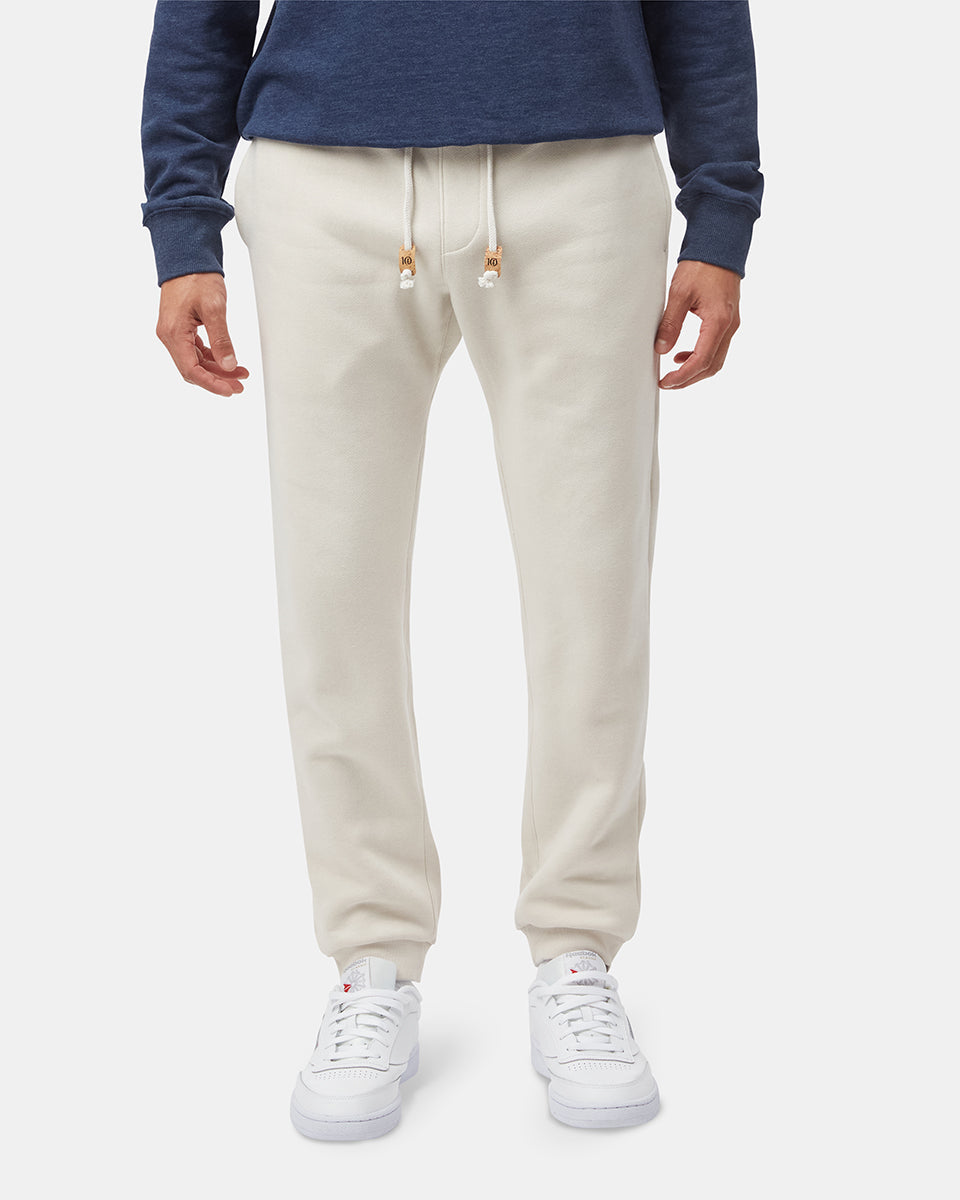 Tentree Atlas Sweatpant - Silver Cloud Grey Heather