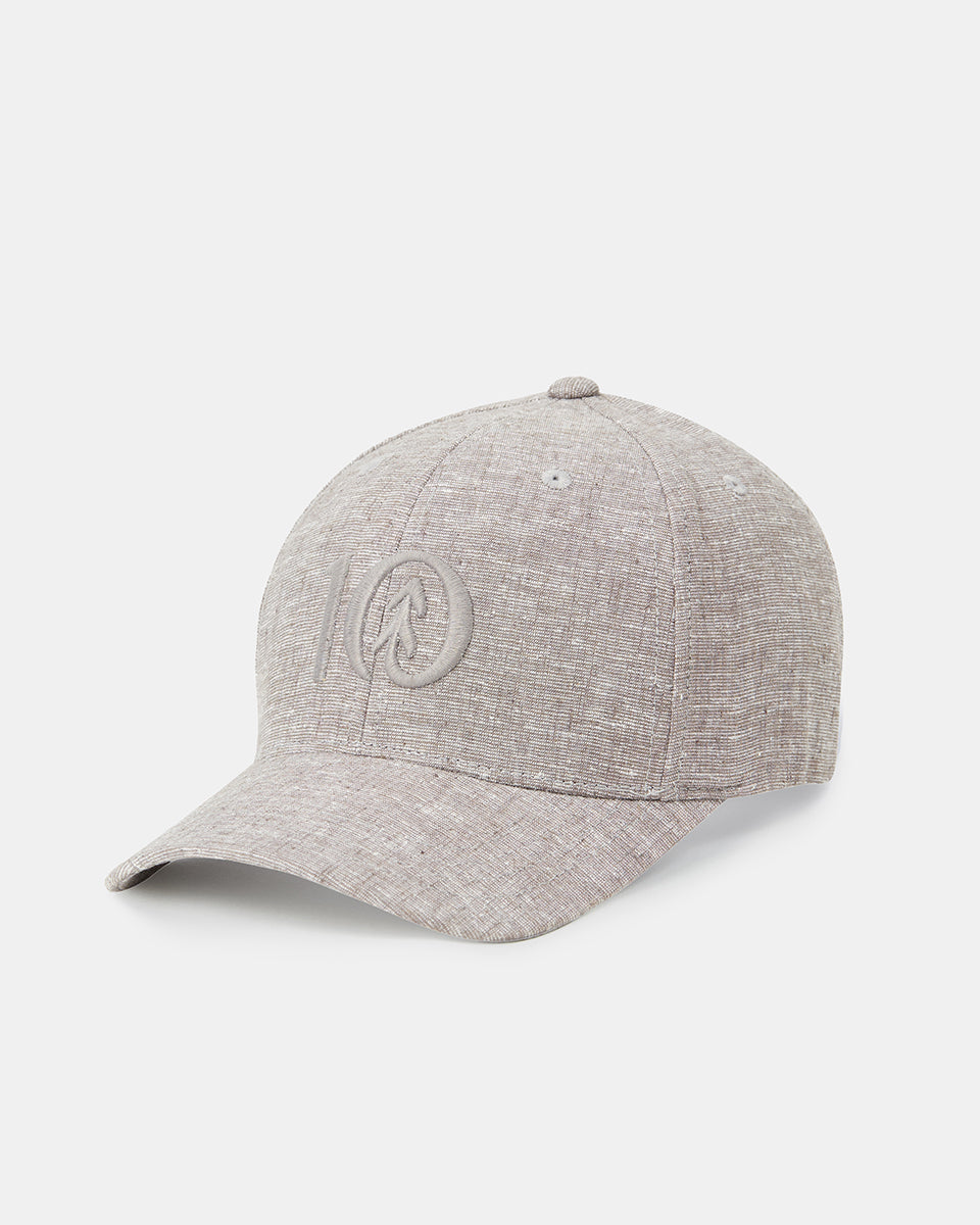 Tentree Logo Hemp Thicket Hat - Gargoyle Grey Heather