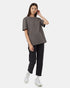 Tentree Ungendered Monarch Highway T-Shirt - Granite Grey Cloud White