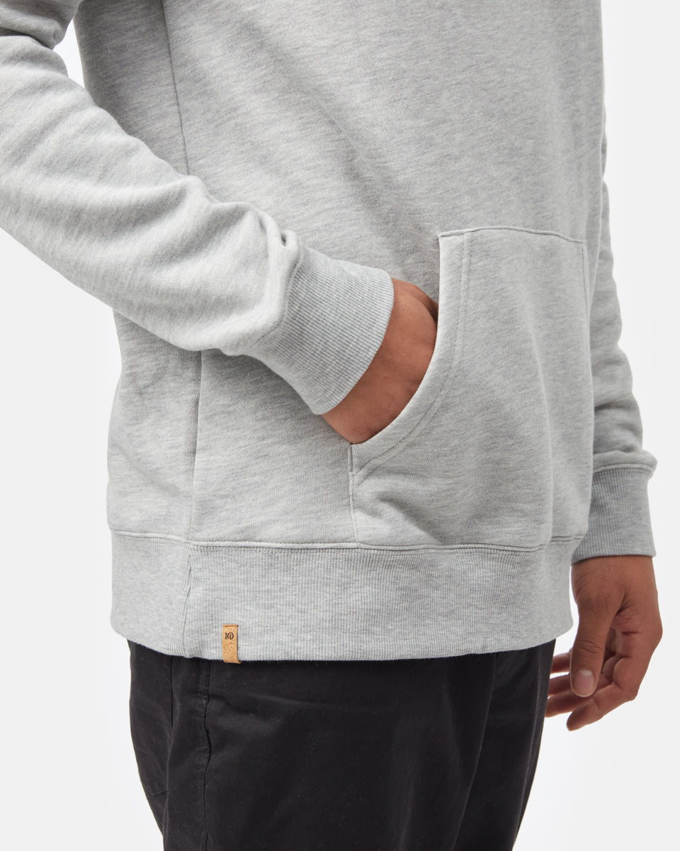 Tentree Arch Hoodie - Hi Rise Grey Heather