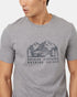 Tentree Men's Nothing Ventured T-Shirt - Grey Heather Dress Blue