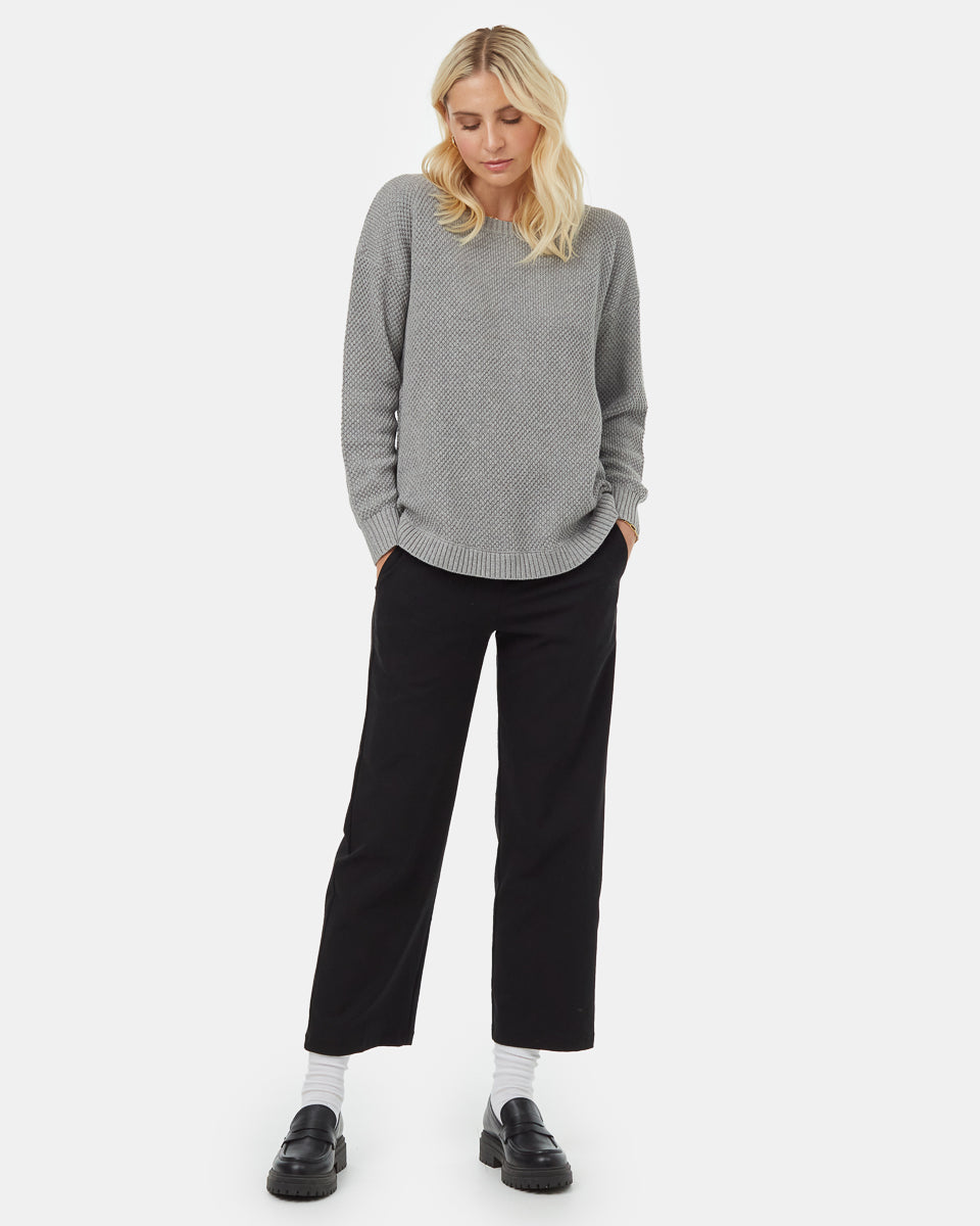 Tentree Broughton Sweater - Grey Heather
