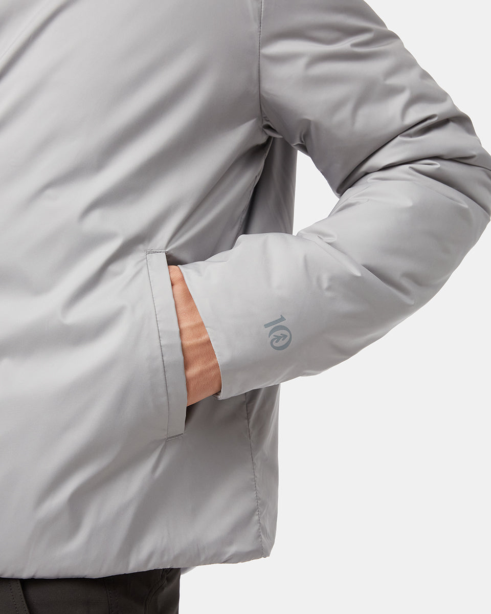 Tentree Men's InMotion Padded Jacket - Zinc