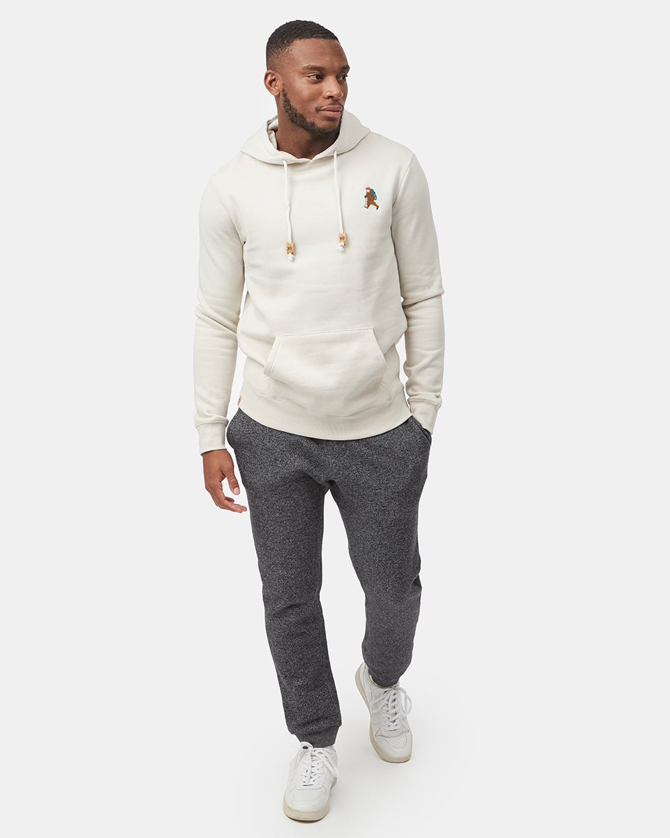Tentree Men's Sasquatch Hoodie - Silver Cloud Grey Heather