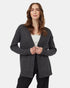 Tentree Women's Oversized Button Cardigan - Dark Grey Heather