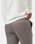 Tentree Men's Stretch Twill Straight Pull On Pant - Granite Grey