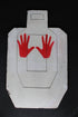 Infinity Targets Hands Stencil