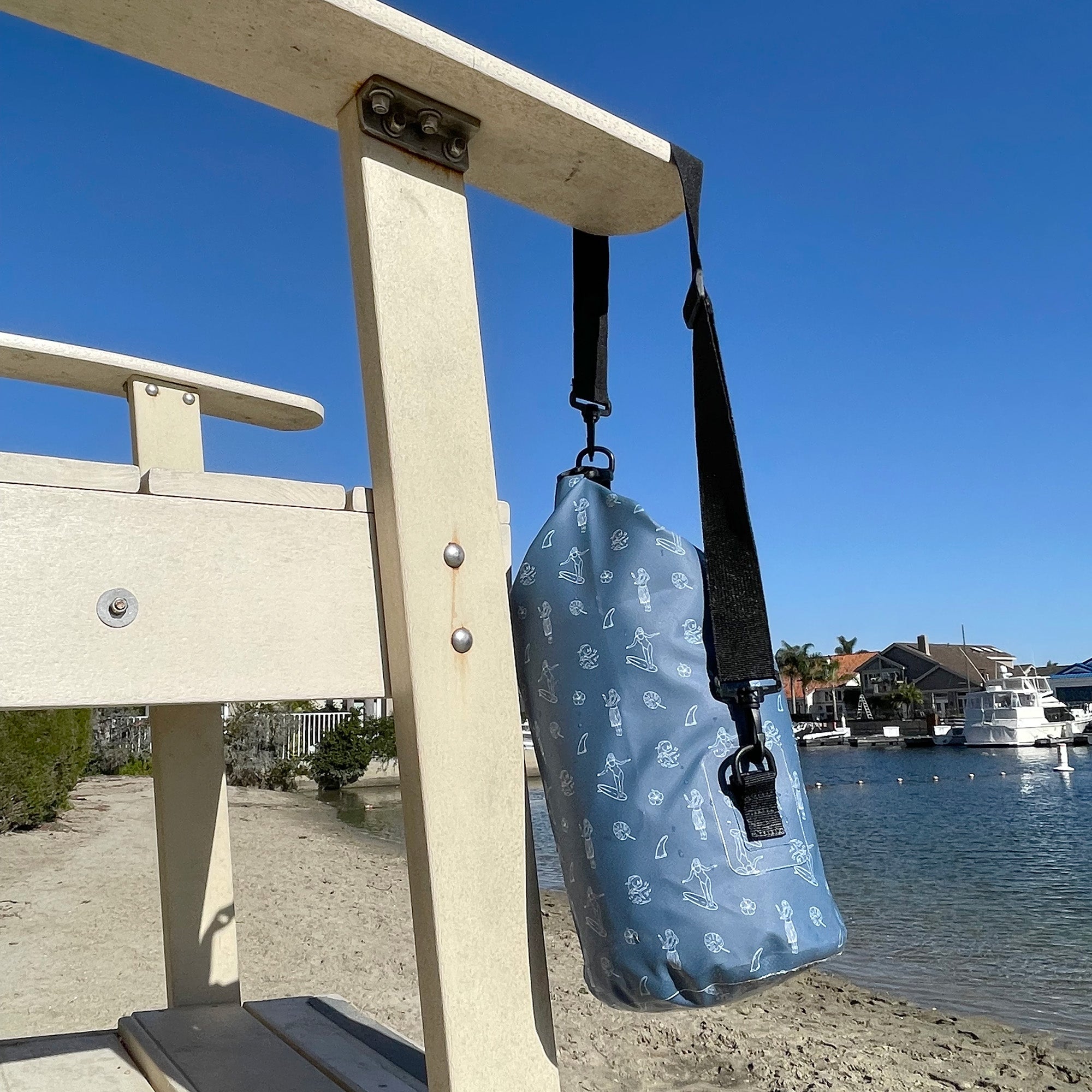 COR Surf Hawaiian Print Roll-Top Dry Bags – product view 3