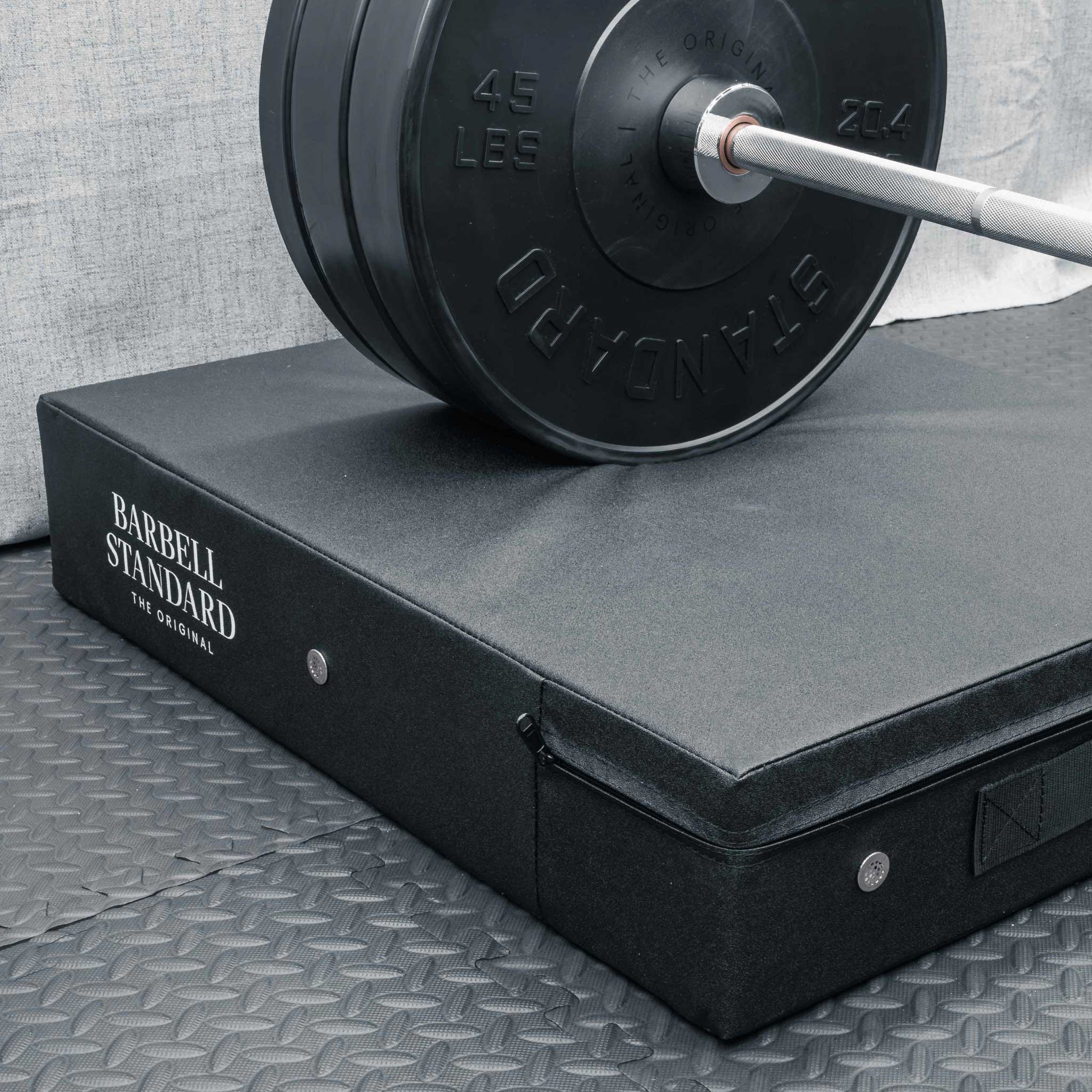 Barbell Standard Weightlifting Drop Pad Set - view 6