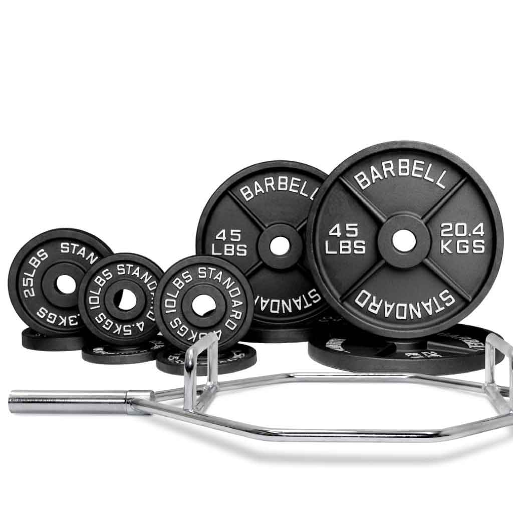 Barbell Standard Hex Bar Weight Sets - view 1