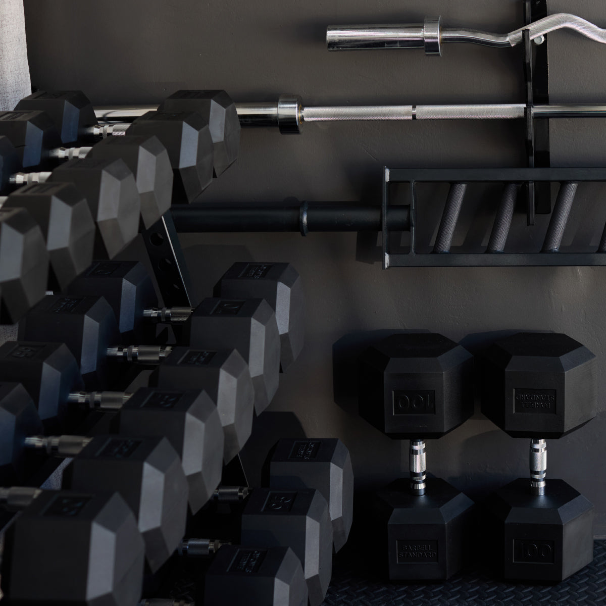 Barbell Standard Three-Tier Dumbbell Rack - view 3