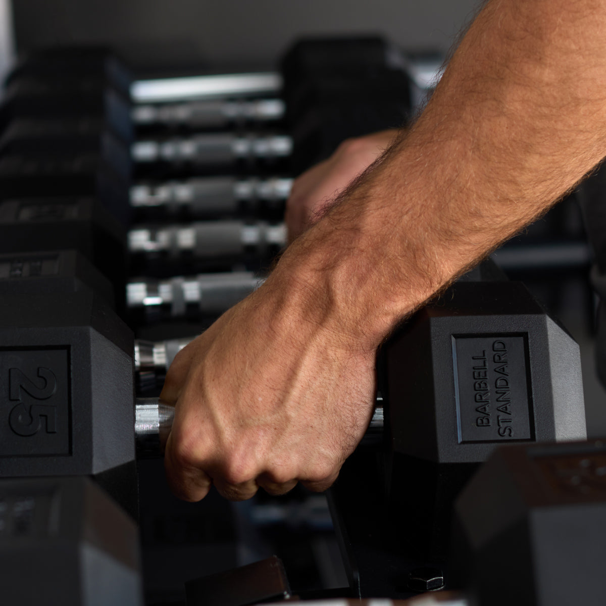 Barbell Standard Three-Tier Dumbbell Rack - view 5