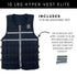 Hyperwear Hyper Vest ELITE Adjustable Weighted Vest