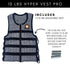 Hyperwear Hyper Vest PRO Adjustable Weighted Vest