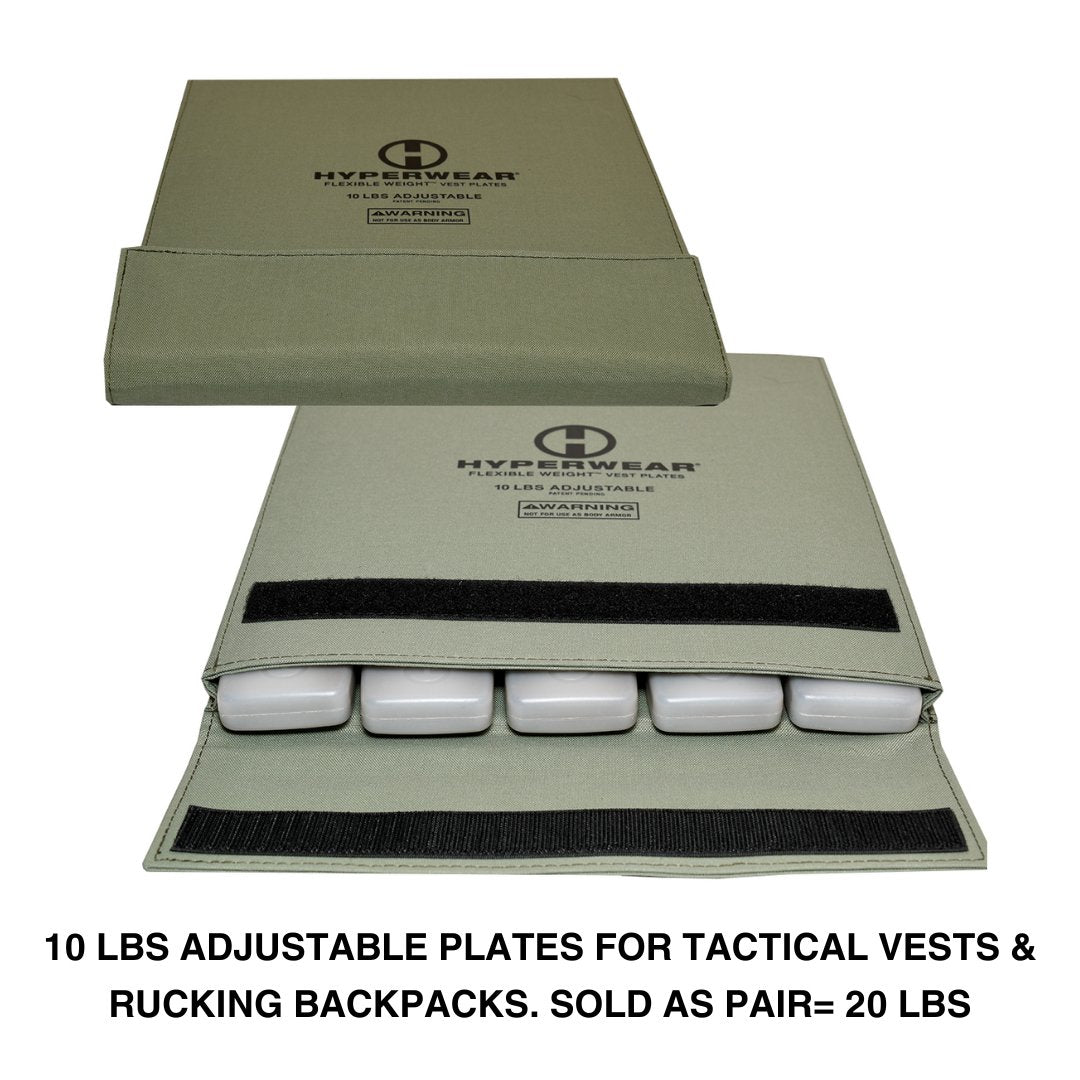 Hyperwear FlexLoad Rucking Weight Plates