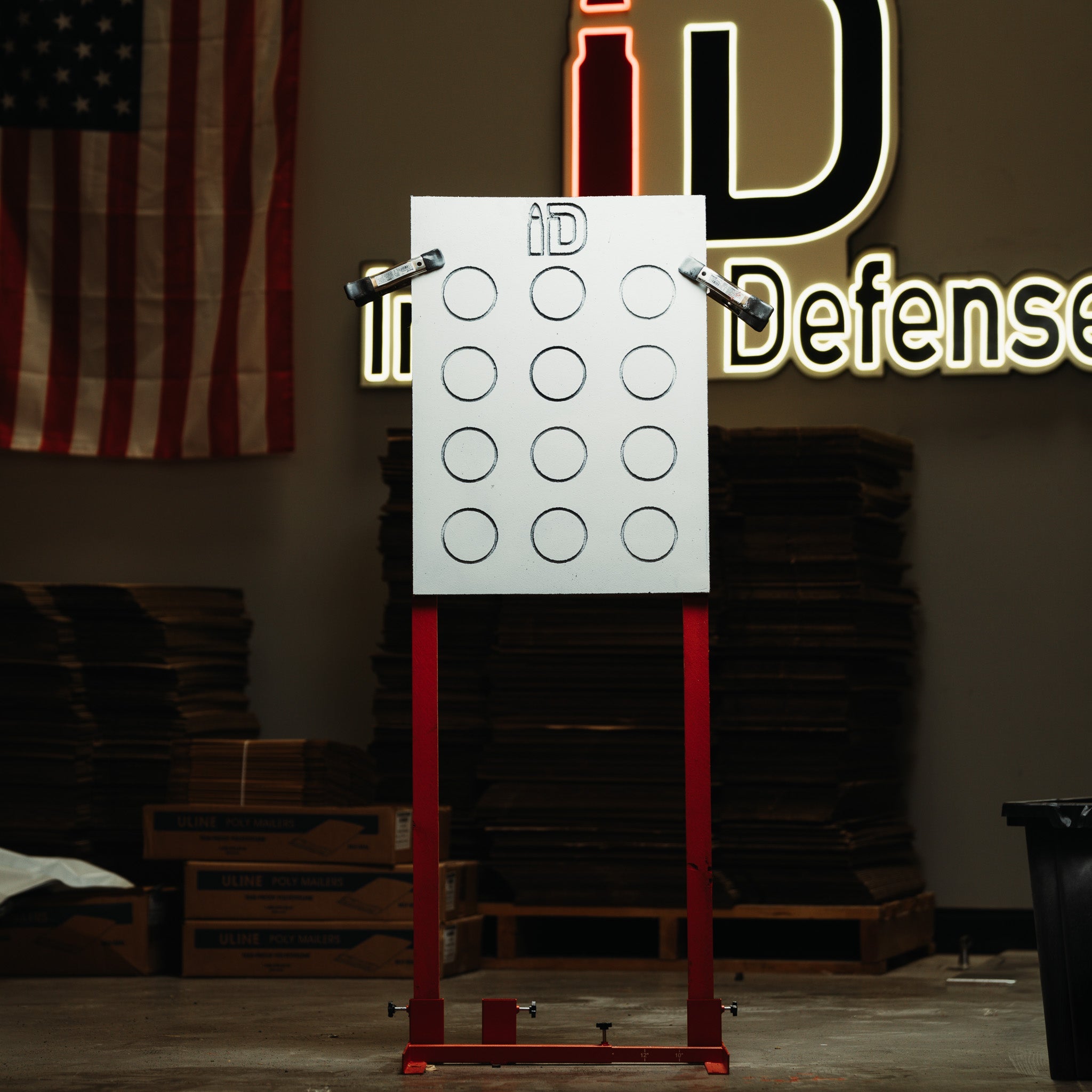 Circle Drill Infinity Target with Stencil - view 4