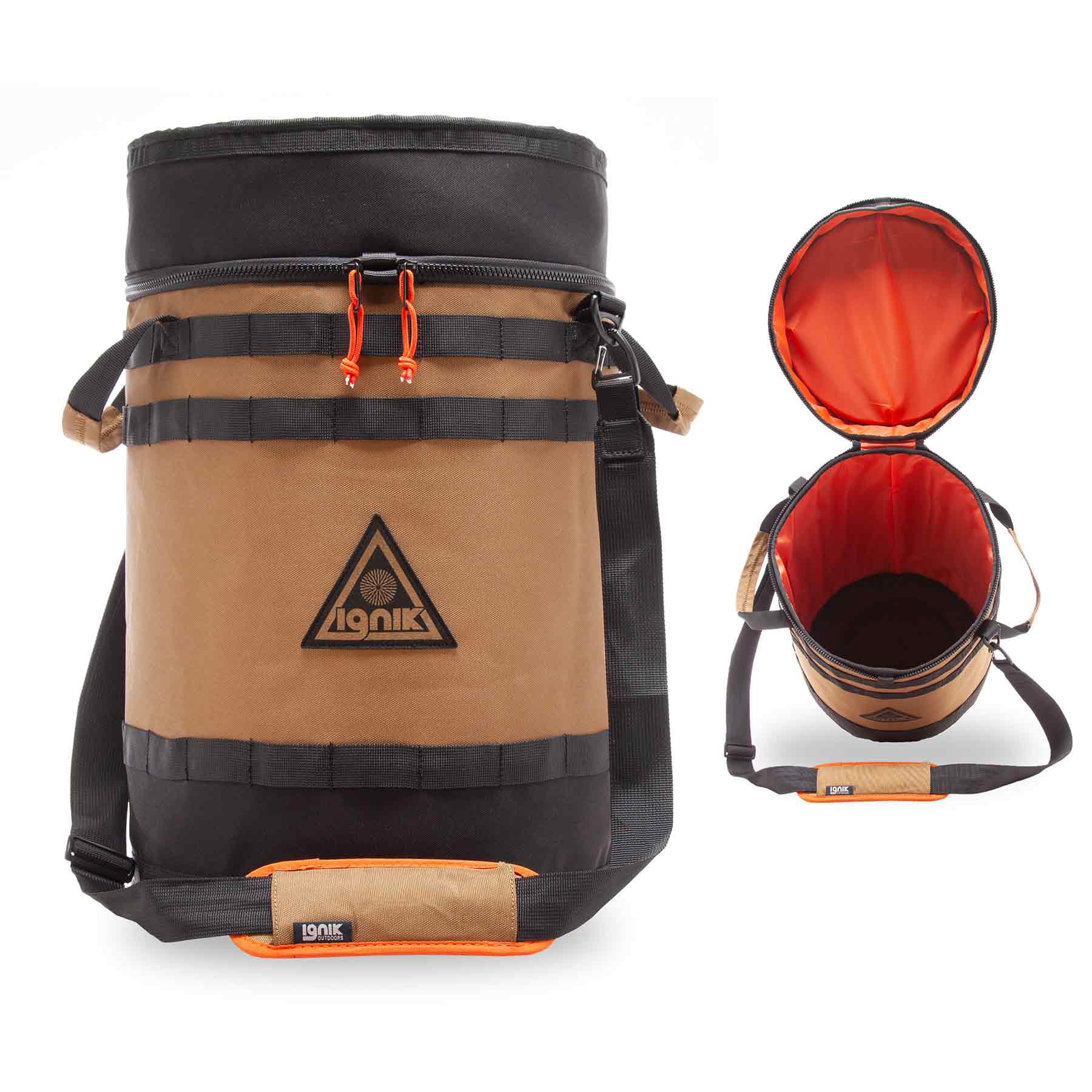 Ignik 20lb Propane Tank Case Seat - Coyote Brown