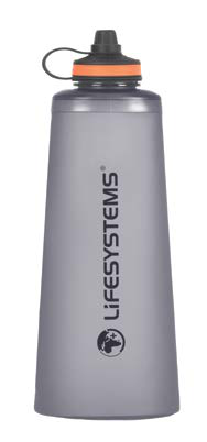 Lifesystems Water Filter and Purifier Soft Flask 1000 ml model 44033