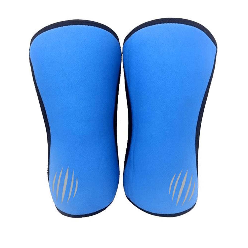 Bear KompleX Knee Sleeves - Lightning with REVERSIBLE Blue by Bear KompleX