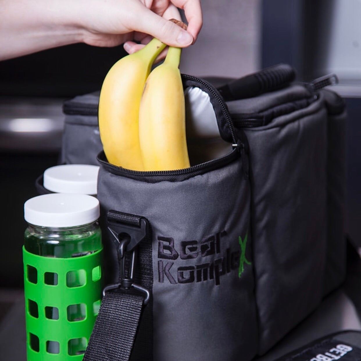 Bear KompleX Meal Prep Bag with Food Containers by Bear KompleX