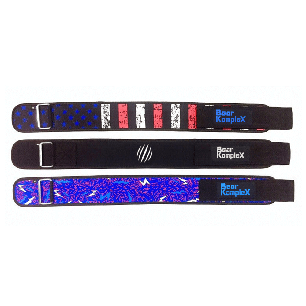BKX - STRAIGHT 4" Belt by Bear KompleX