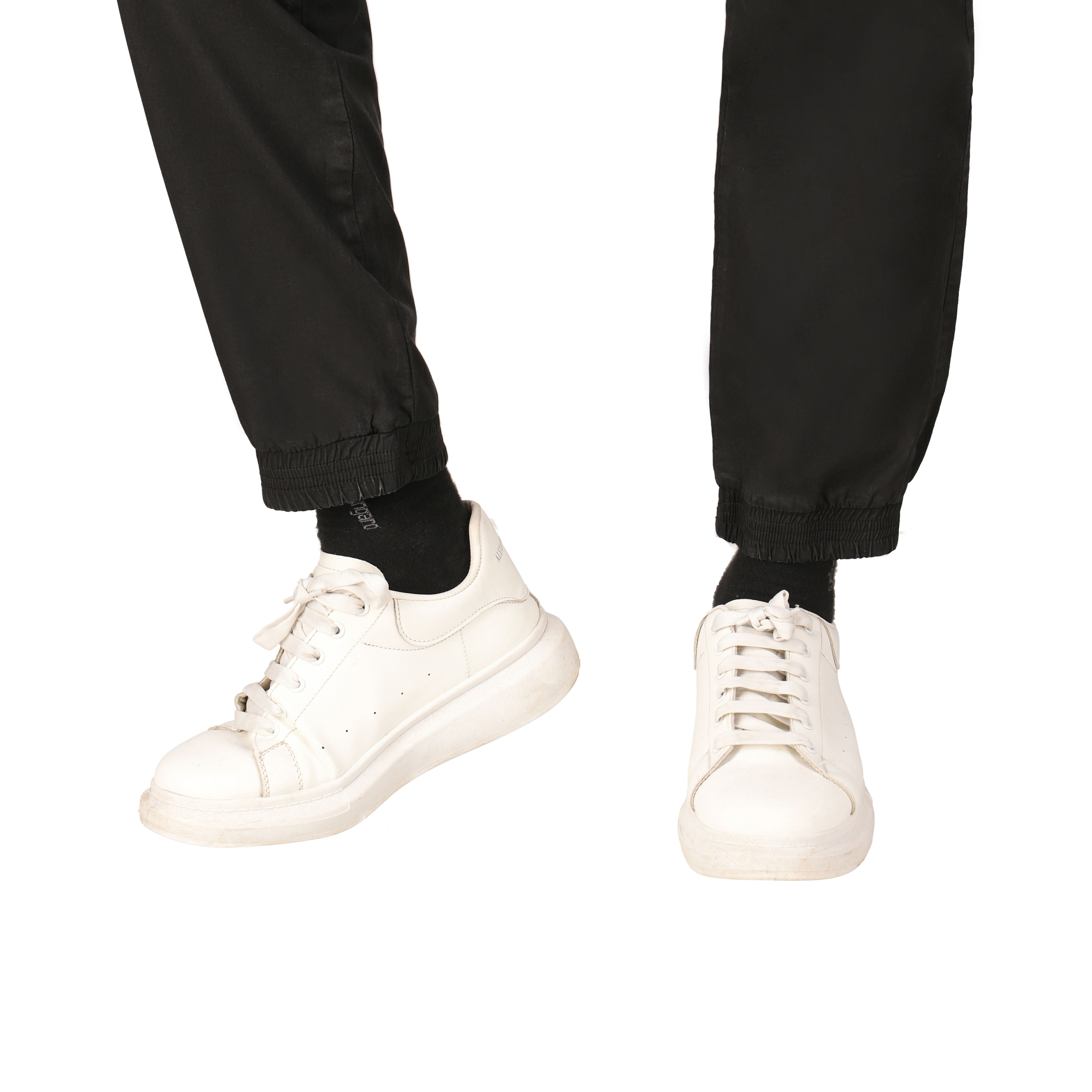 White Duck Cargo Stretch Jogger Pants