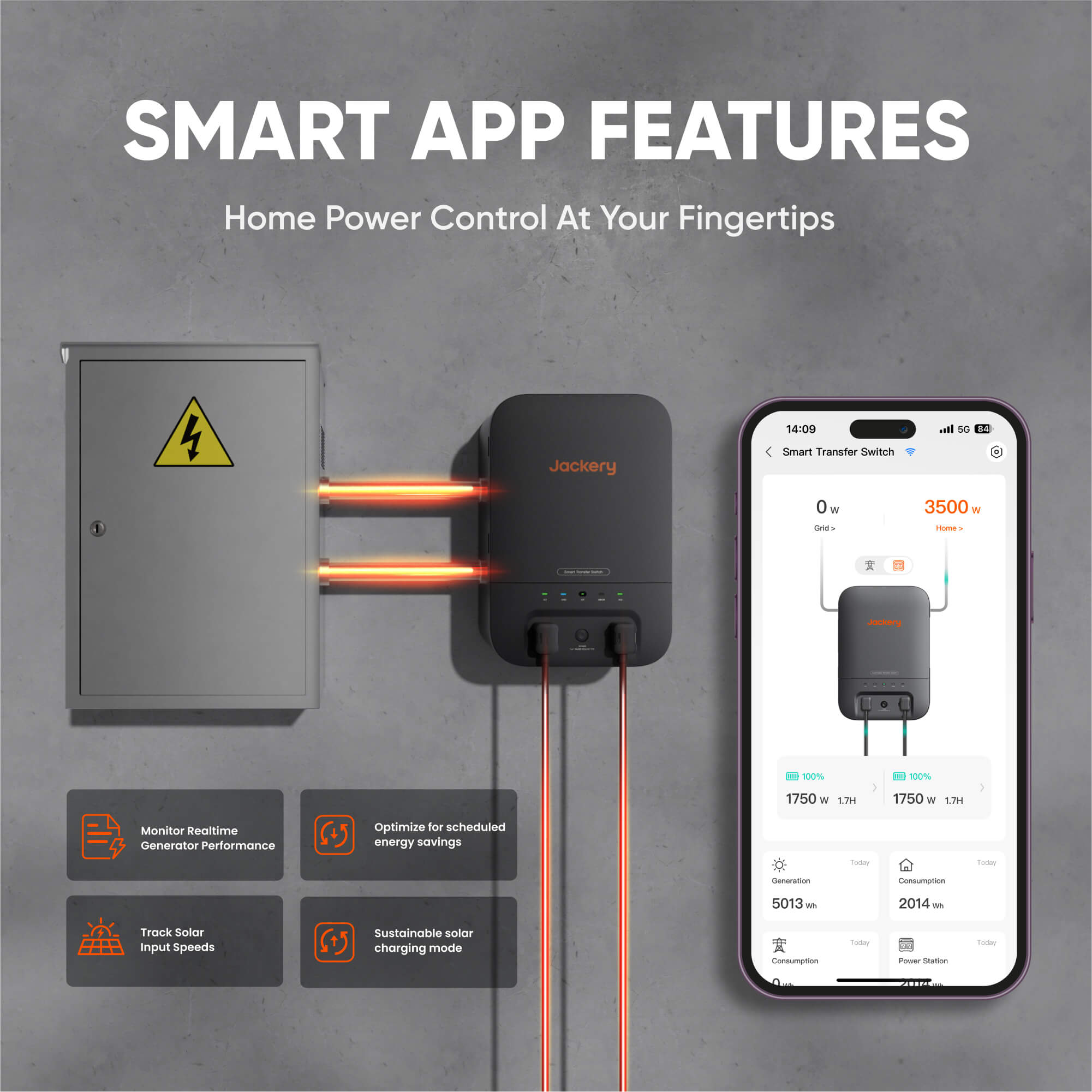 Jackery Whole-Home Backup Kit 5000 Plus (20kWh) by Jackery — alternate view 9
