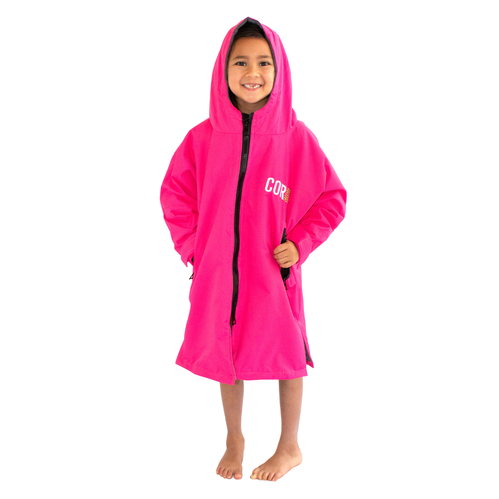 COR Surf Waterproof Swim Parka (Pink) — view 8