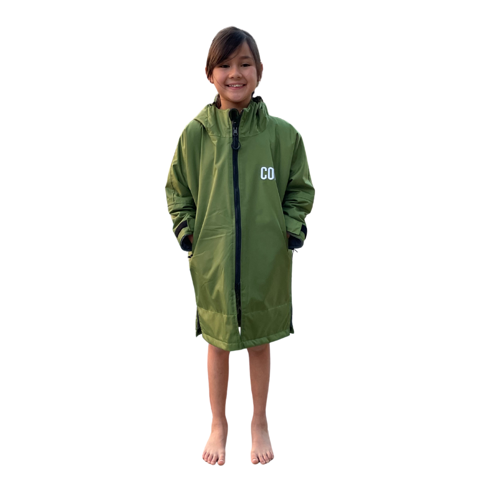 COR Surf Waterproof Swim Parka (COR Green) — view 12
