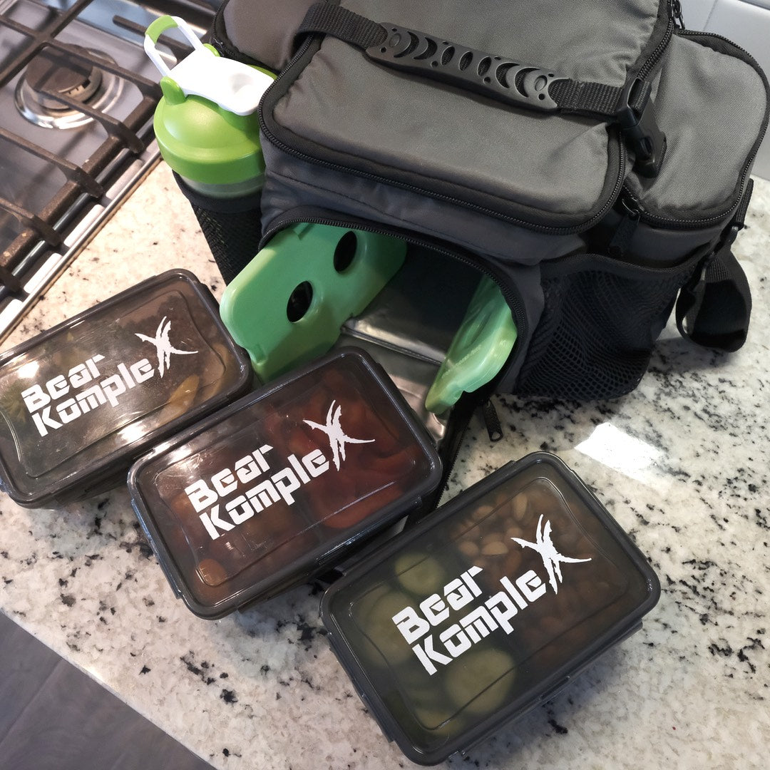 Bear KompleX Meal Prep Bag with Food Containers by Bear KompleX