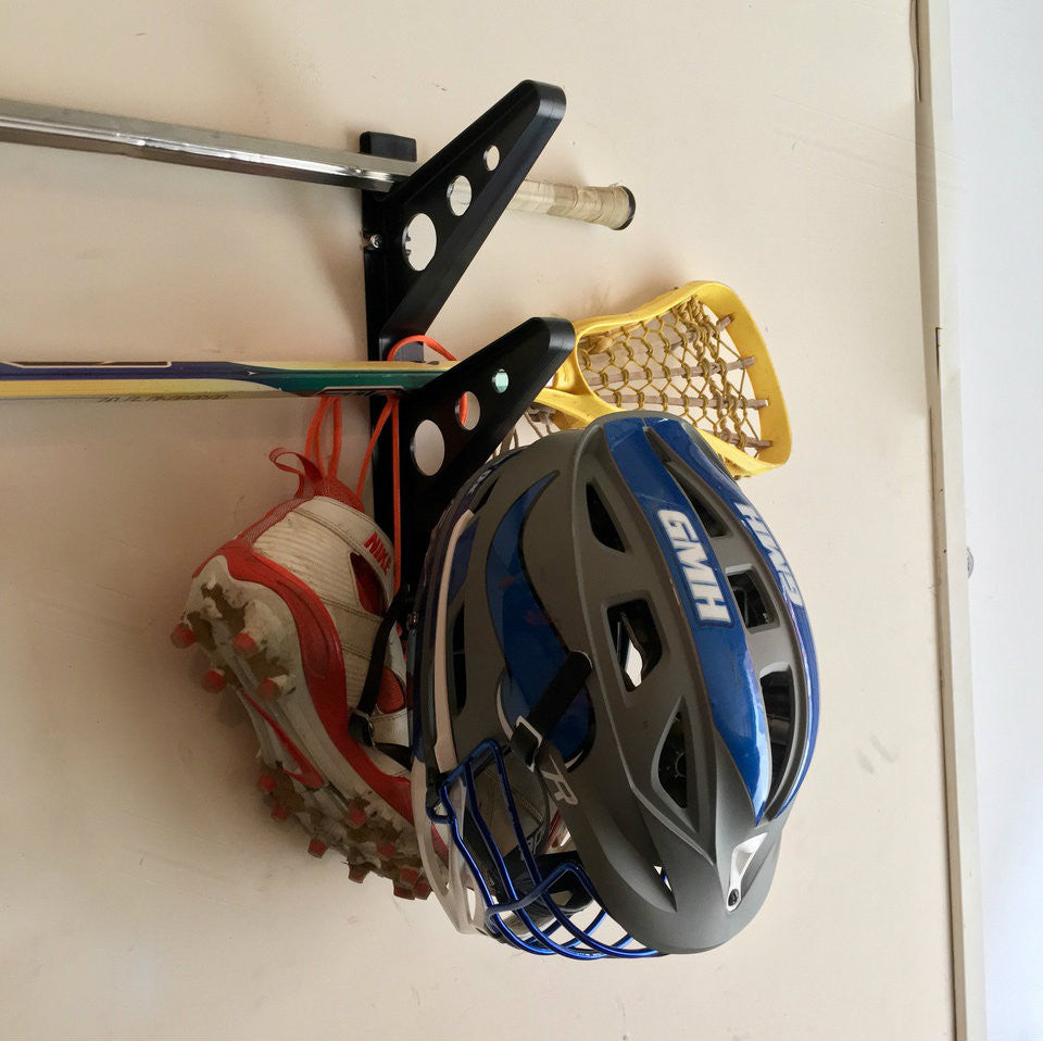 Trifecta Lacrosse Stick Storage Rack | 3 Levels - product view 6