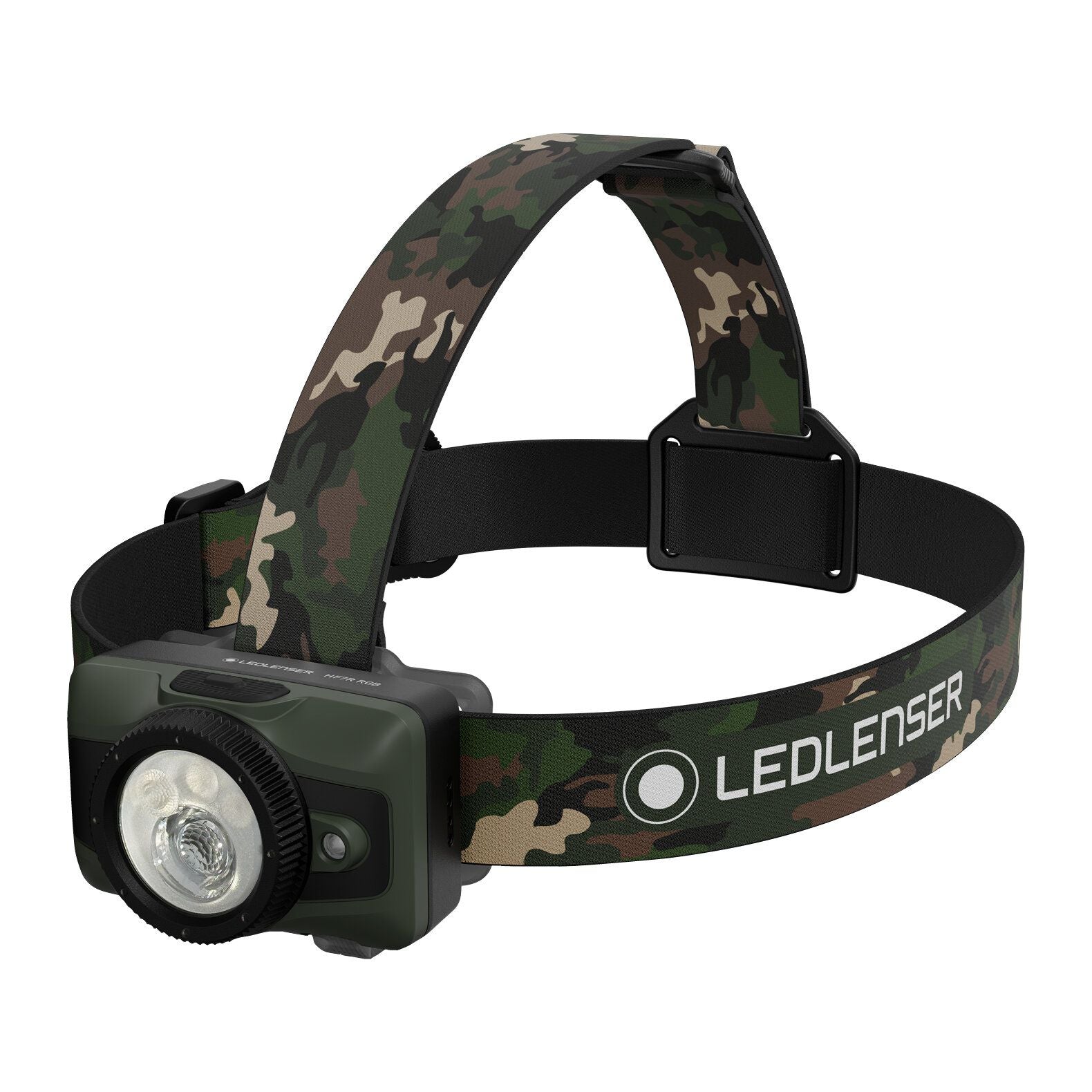 Ledlenser HF7R RGB Camo headlamp, manufacturer model 503313