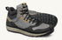 Lems Women's Trail Blazer Mid Waterproof in Knight Storm — pair and outsole view
