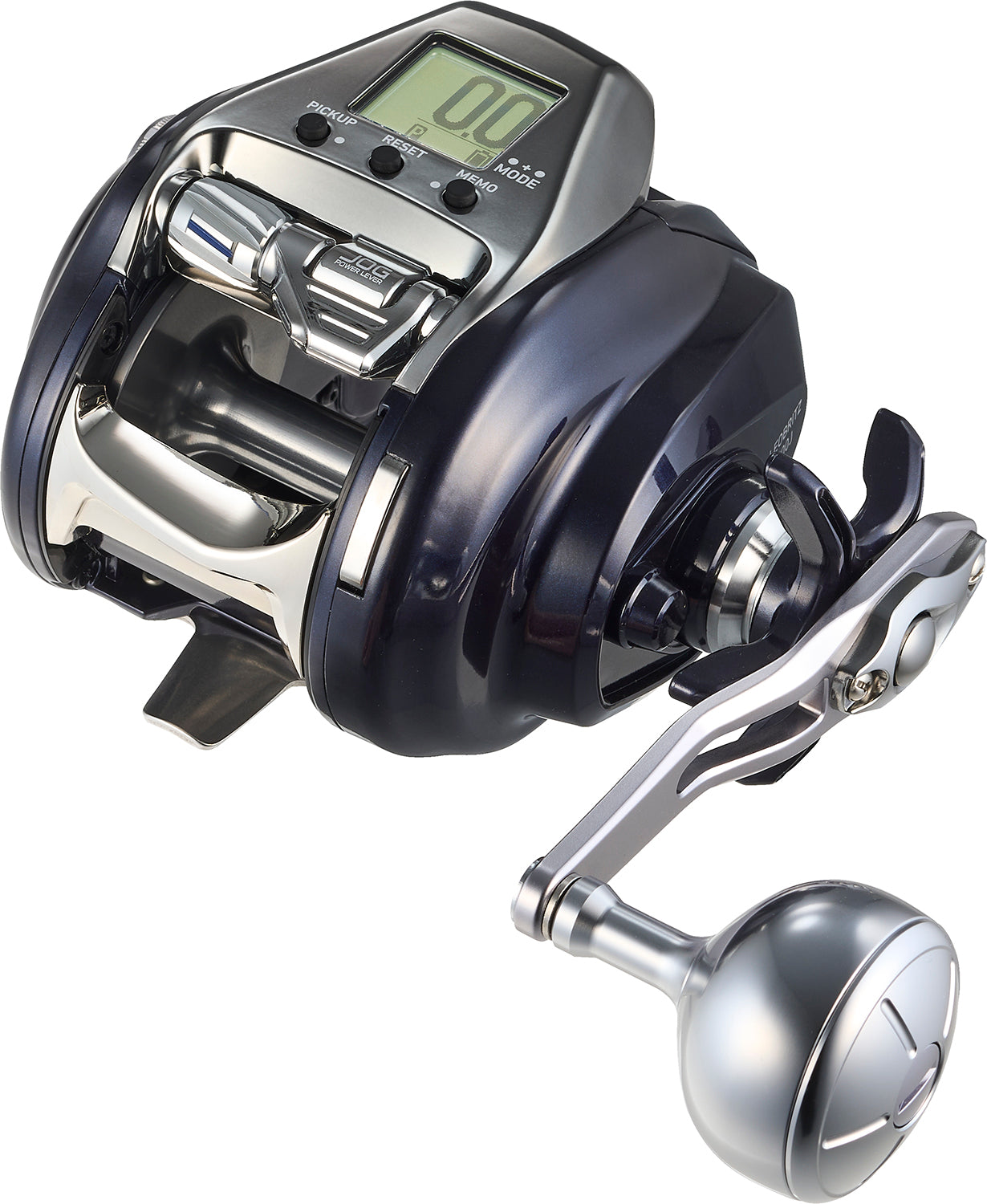 Daiwa 26 Leobritz 500J electric reel with JOG power lever and right-side handle