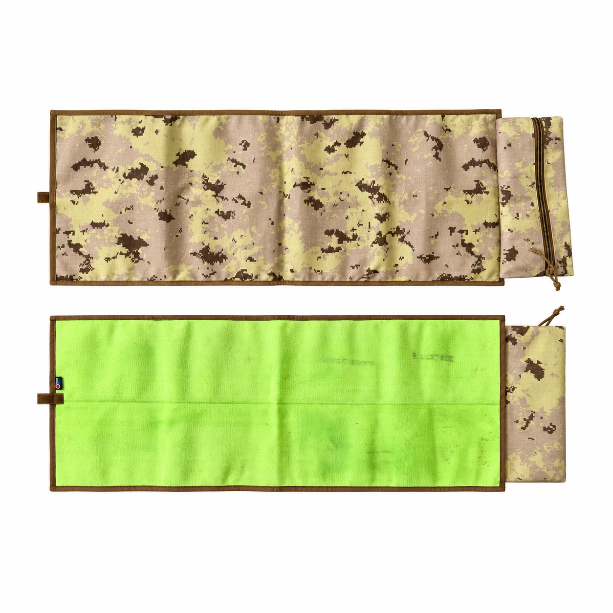 Recycled Firefighter Long Rifle Mat - Firehose Edition — product view 5