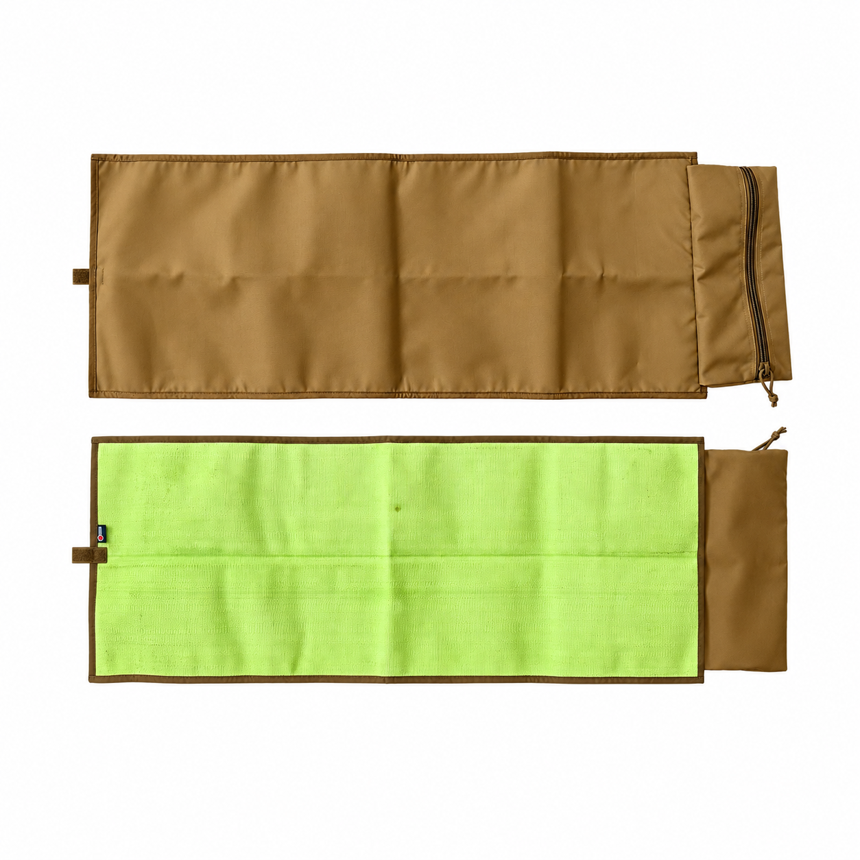 Recycled Firefighter Long Rifle Mat - Firehose Edition — product view 4