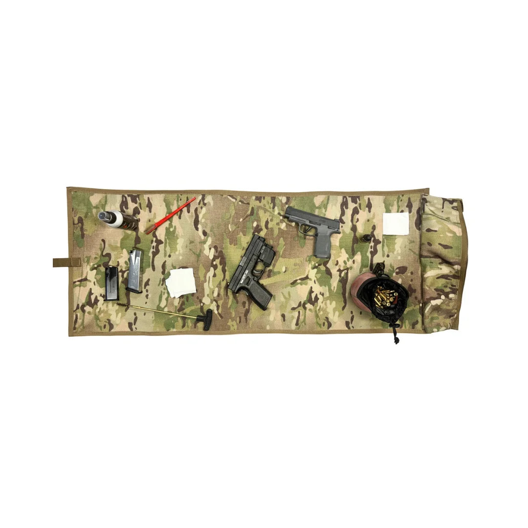 Recycled Firefighter Long Rifle Mat - Firehose Edition — product view 19