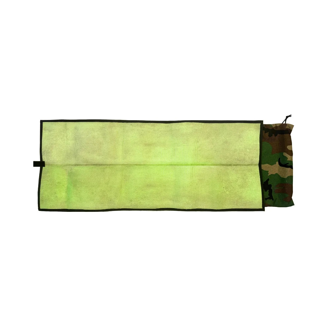 Recycled Firefighter Long Rifle Mat - Firehose Edition — product view 13