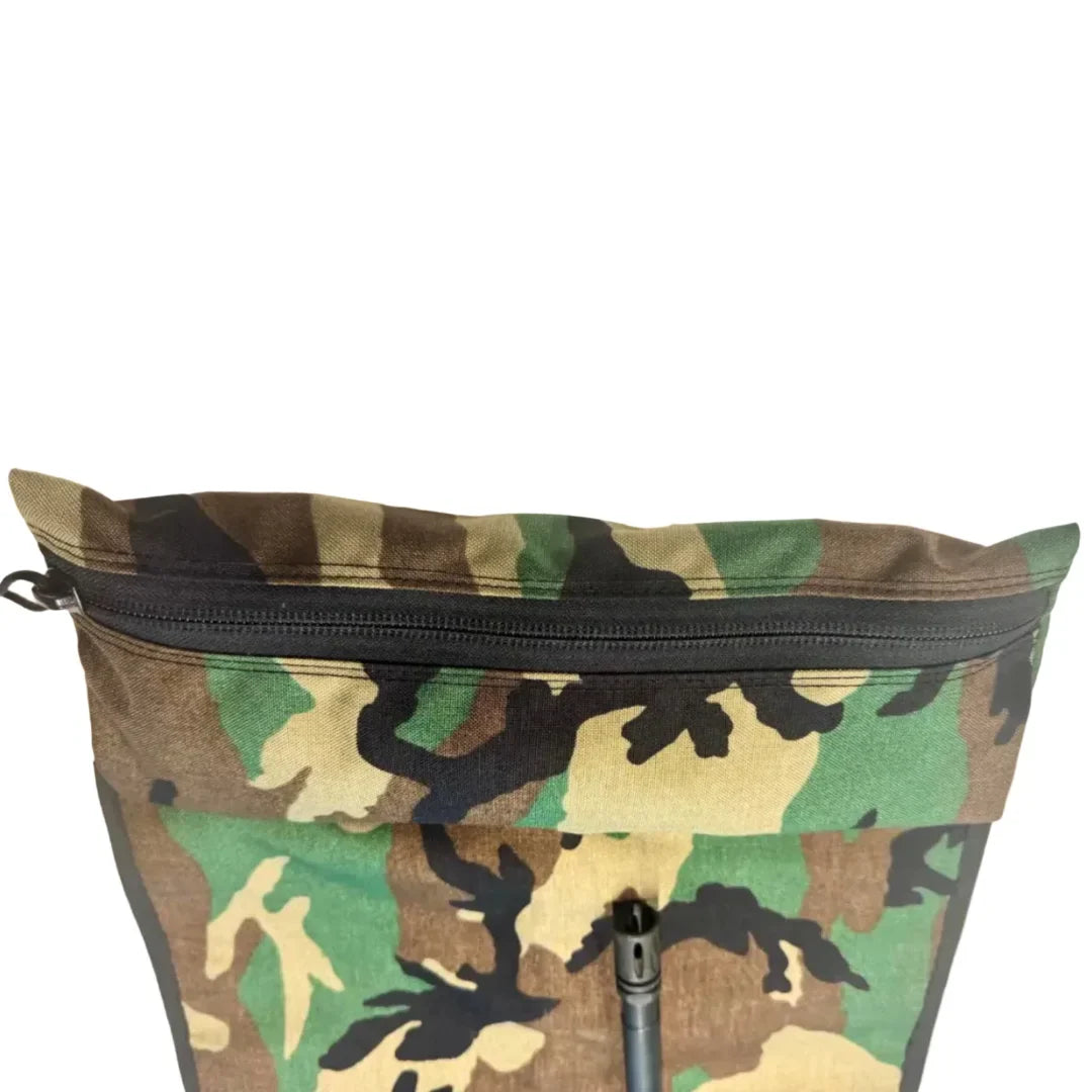 Recycled Firefighter Long Rifle Mat - Firehose Edition — product view 8