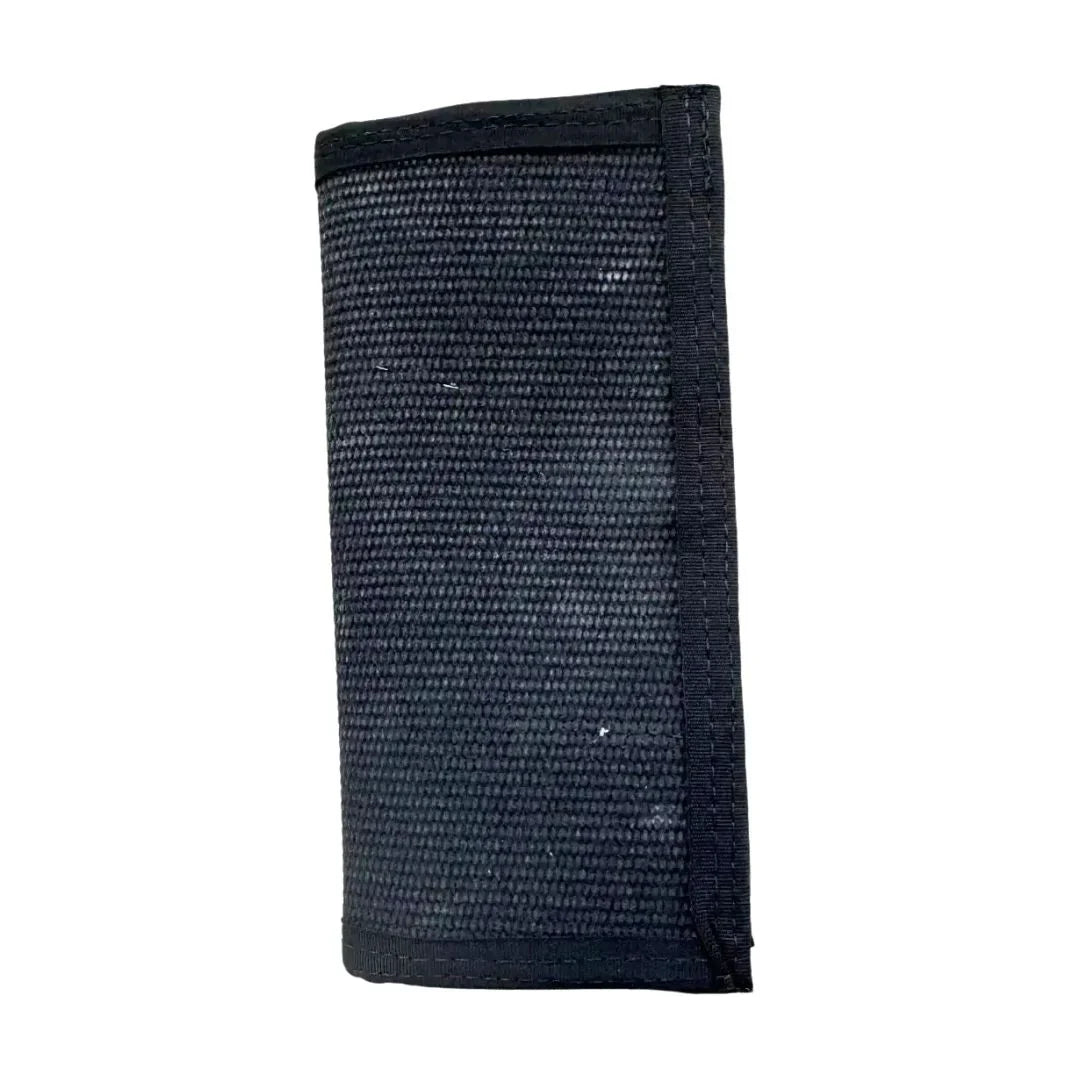 Recycled Firefighter Long Wallet (No-Snap - with chain grommet) — product view 4
