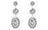 Amanda Blu Silver Triple Conch Drop Earrings — Silver