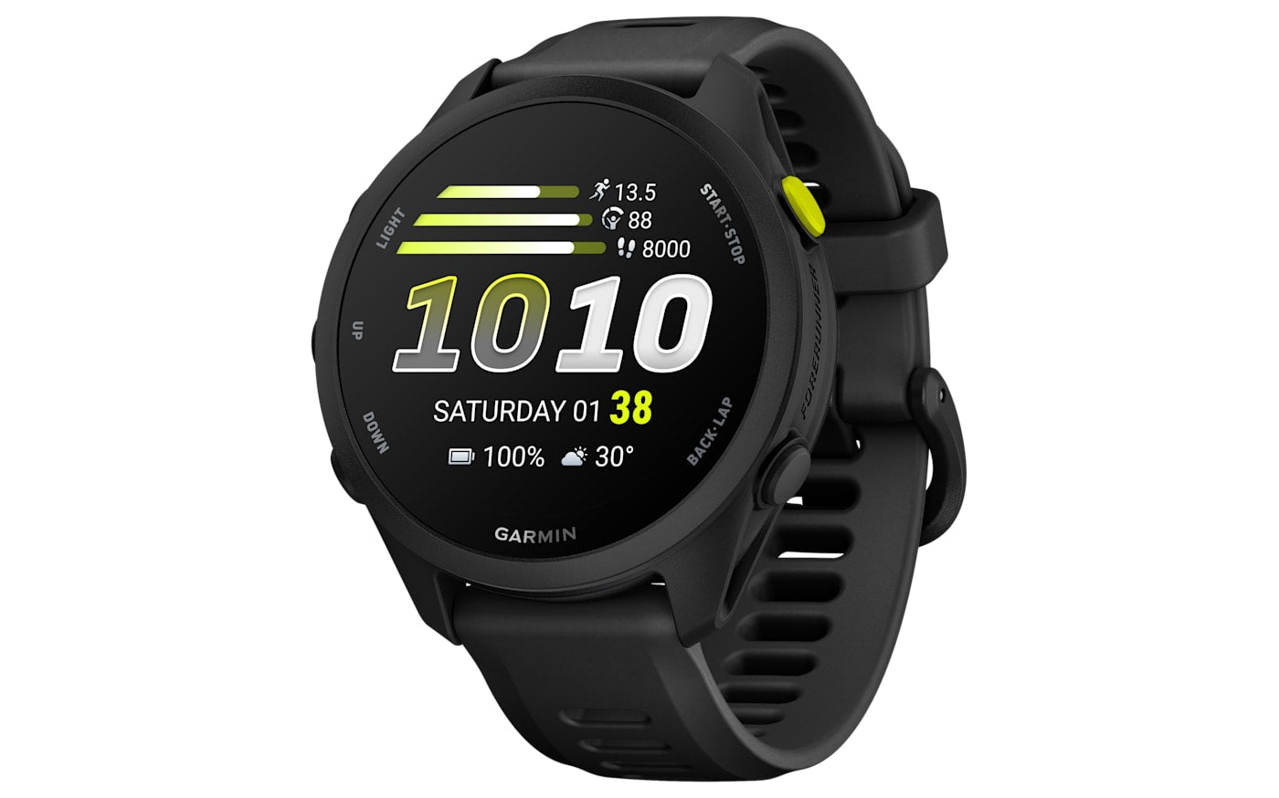 Garmin Forerunner 70 GPS Running Smartwatch — Black / Part 010-04307-00