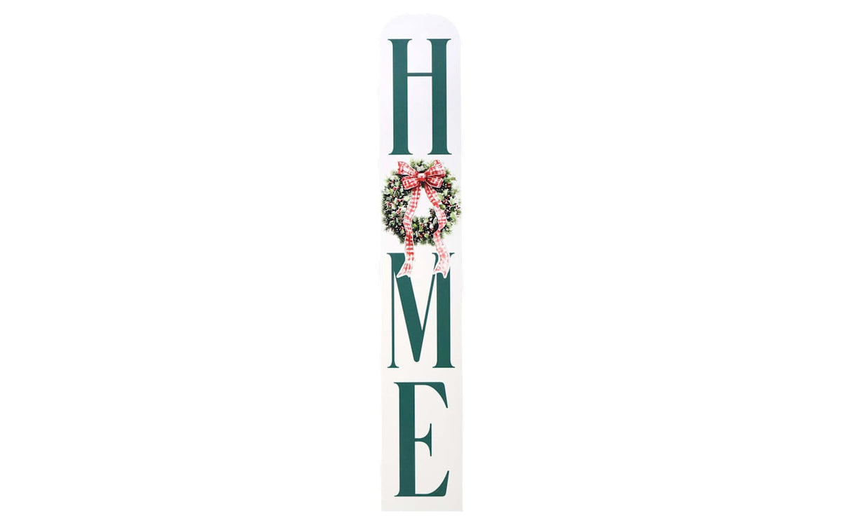 Open Road Brands Home Christmas Wreath Porch Leaner — 43.99 H x 7.33 W inches