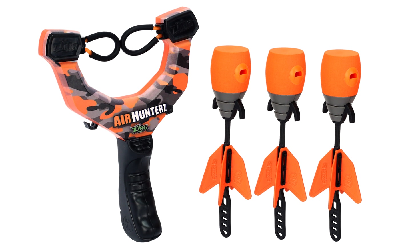 Zing Air Hunterz Zing Shot Toy — Camo / Launcher and 3 Darts