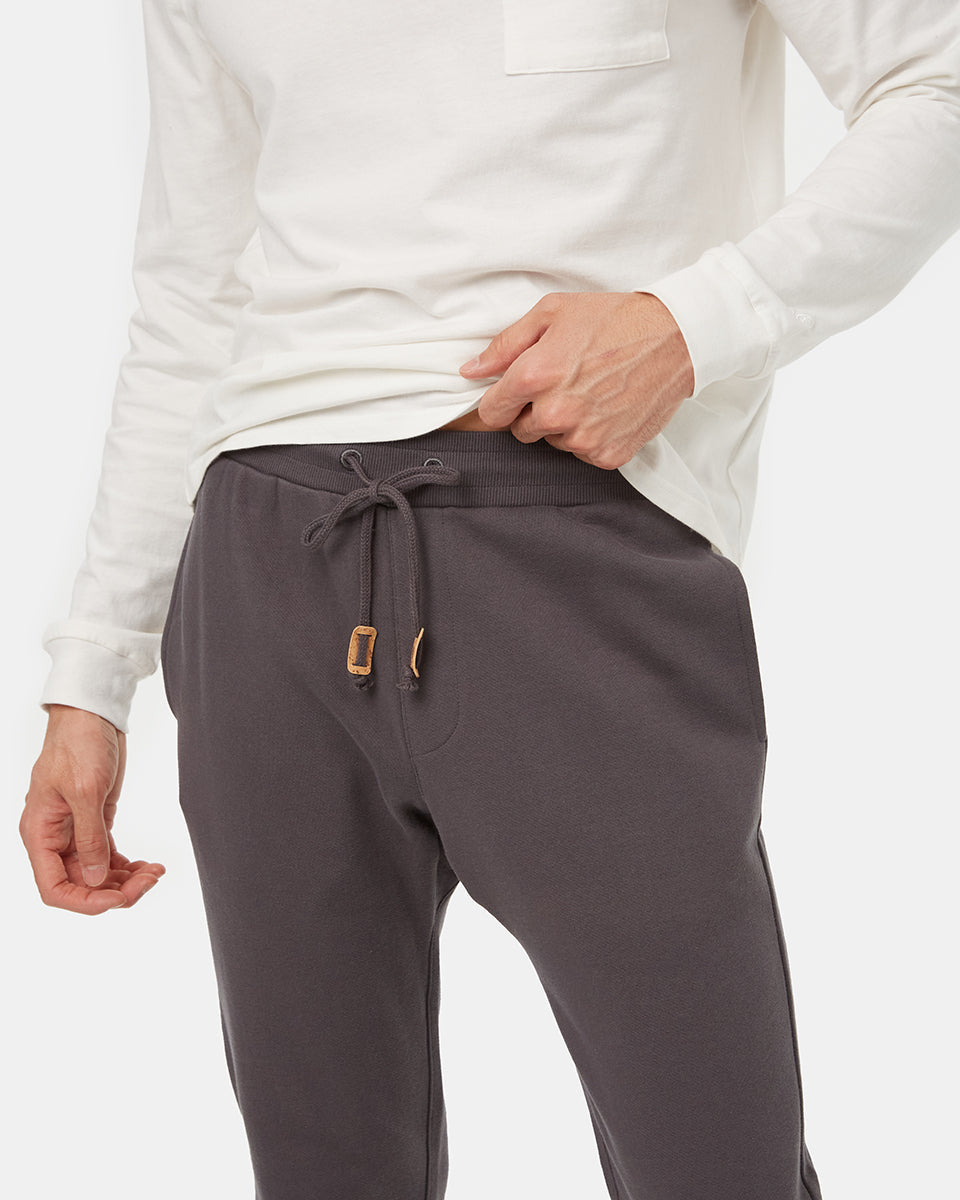 Tentree Men's Recycled Cotton Atlas Sweatpant - Graphite